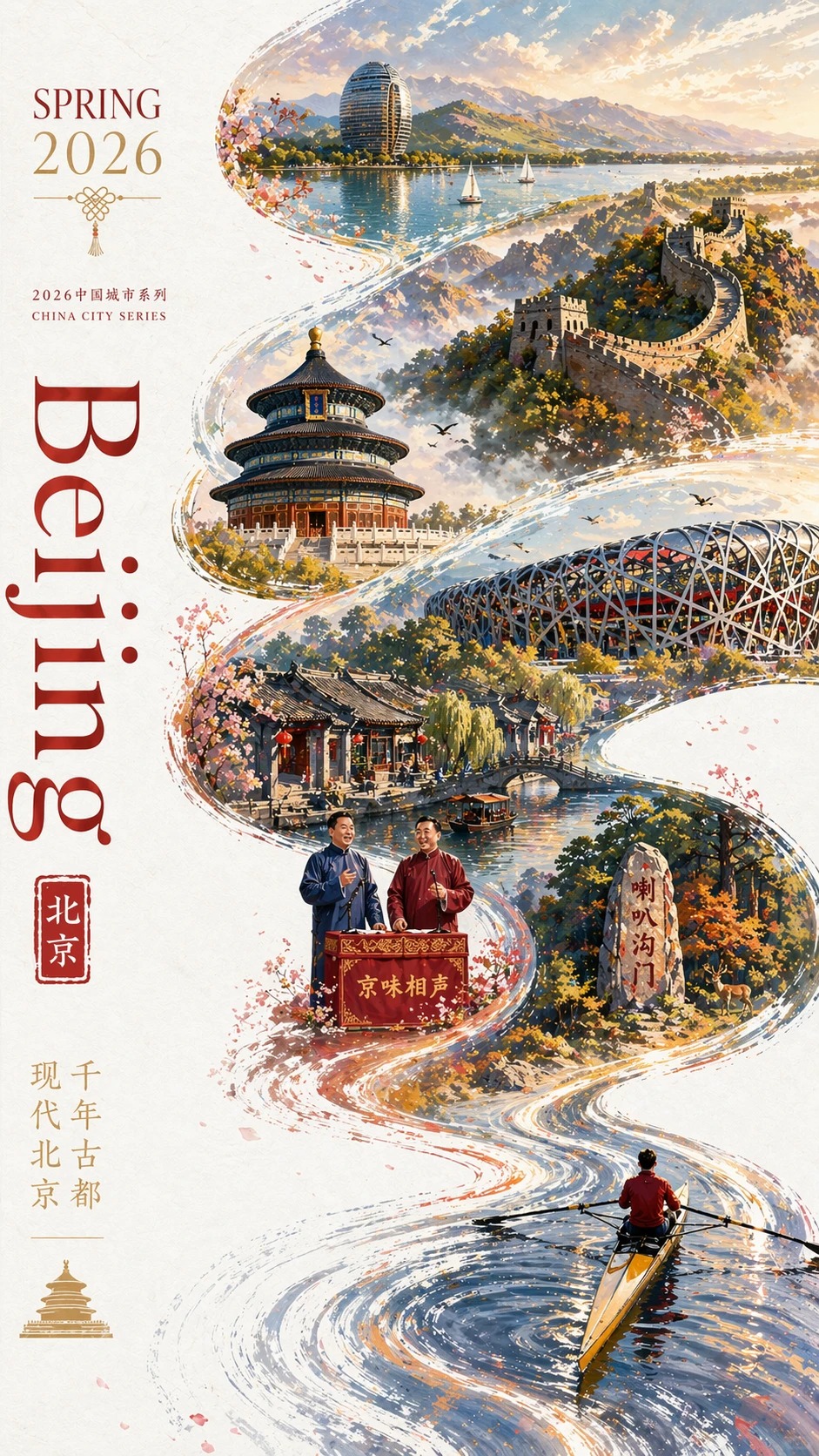 中国城市系列宣传海报-北京