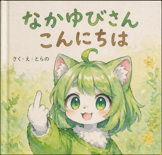 水彩儿童绘本封面插图