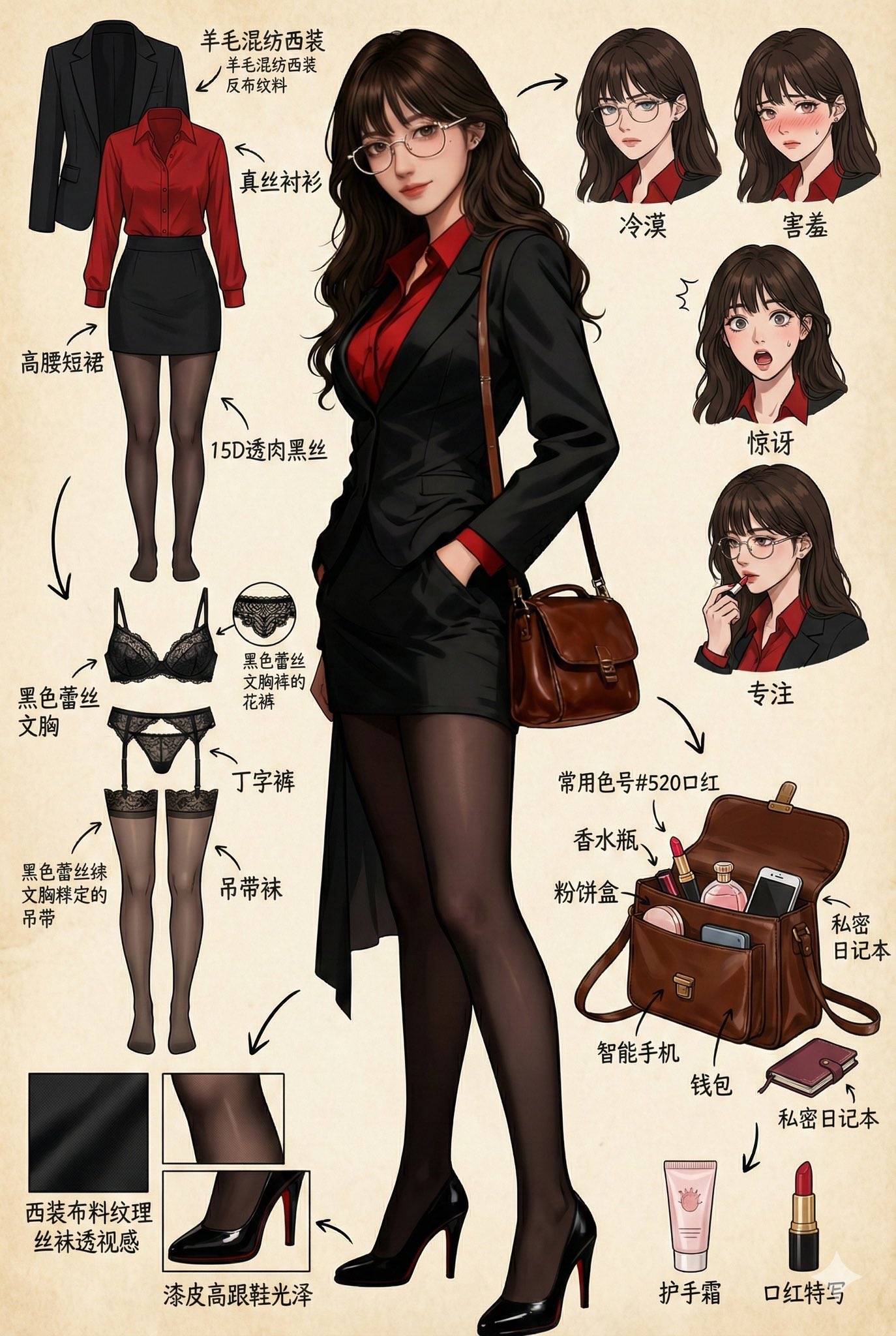 全景式角色深度概念分解图设计指南