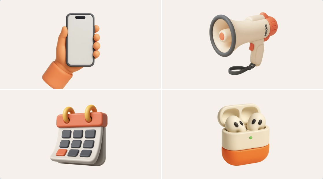 有趣的块状 3D 世界