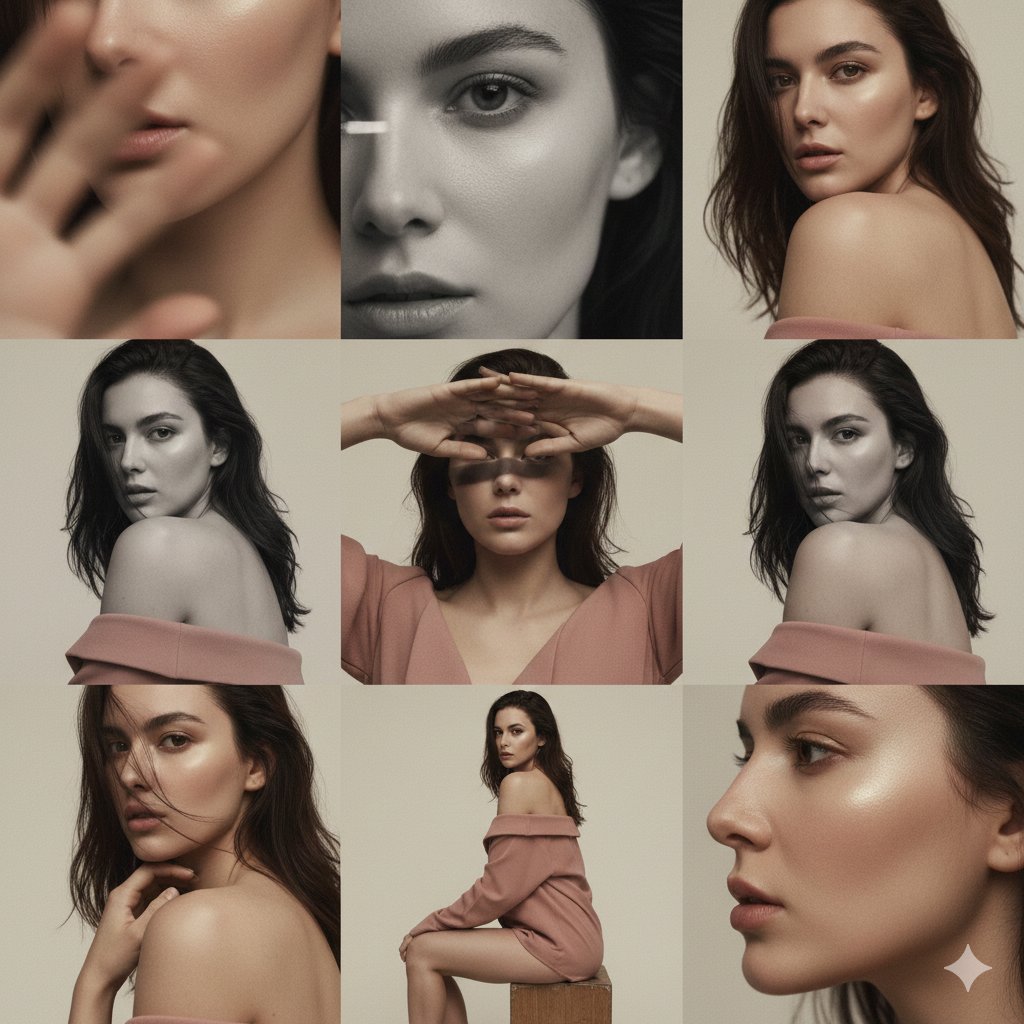 自拍升级指南：Gemini编辑器打造3x3创意矩阵