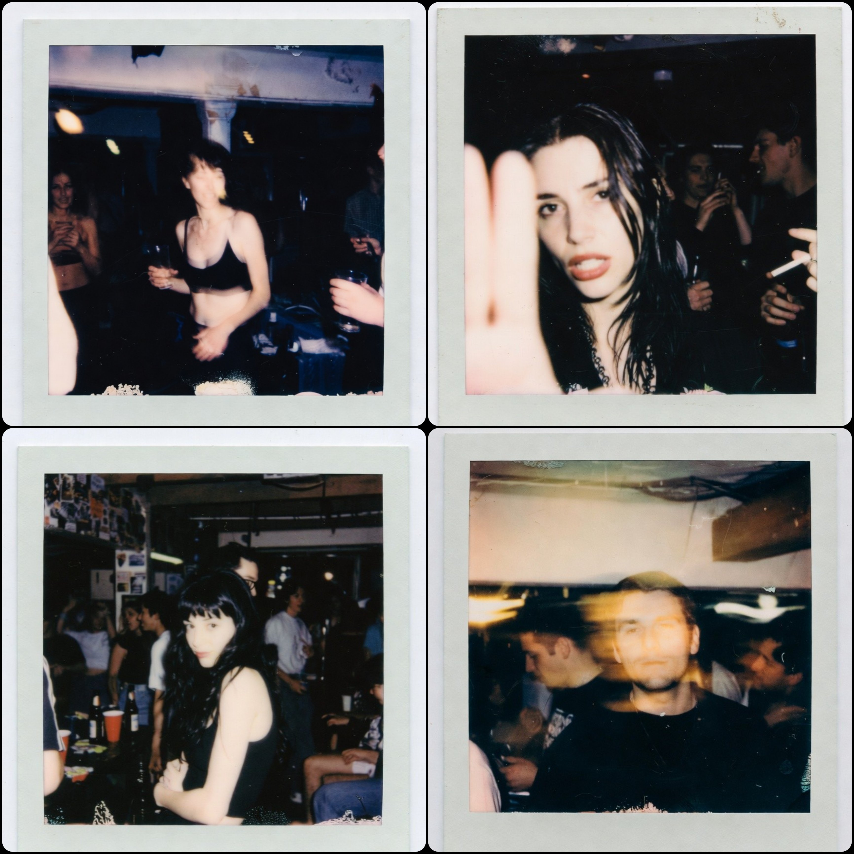 90年代复古拍立得：Grok Imagine的疯狂氛围