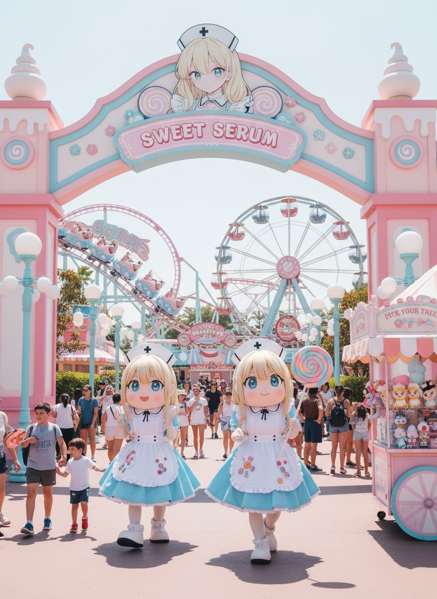 使用Nano Banana打造原创主题公园