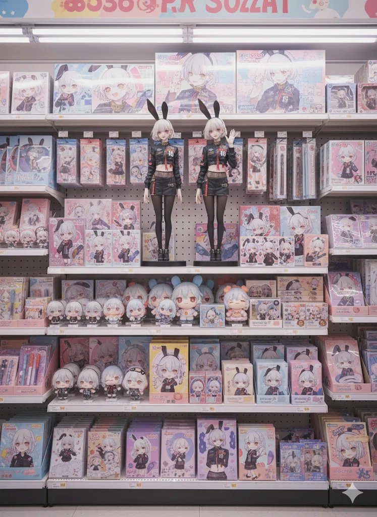 Nano banana商品开发提示：打造梦幻便利店主题周边