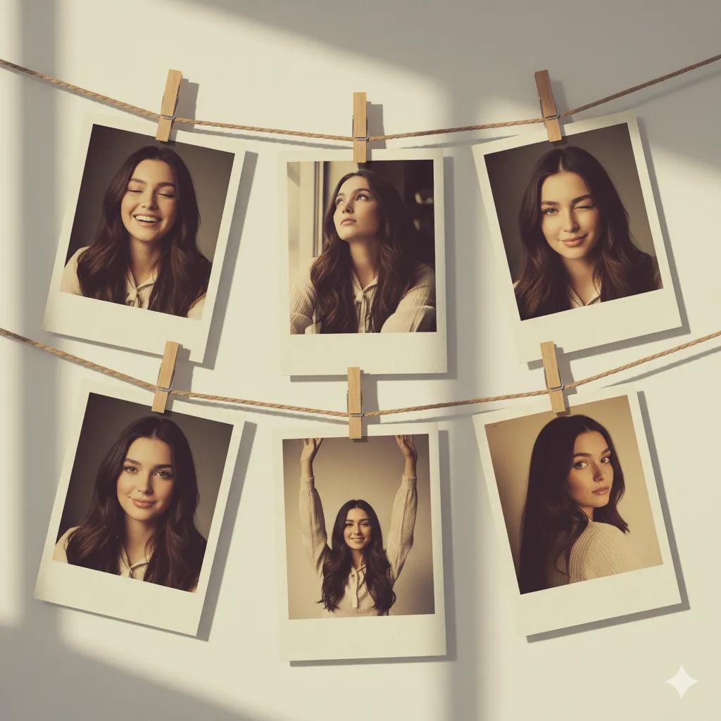 复古照片拼贴创作