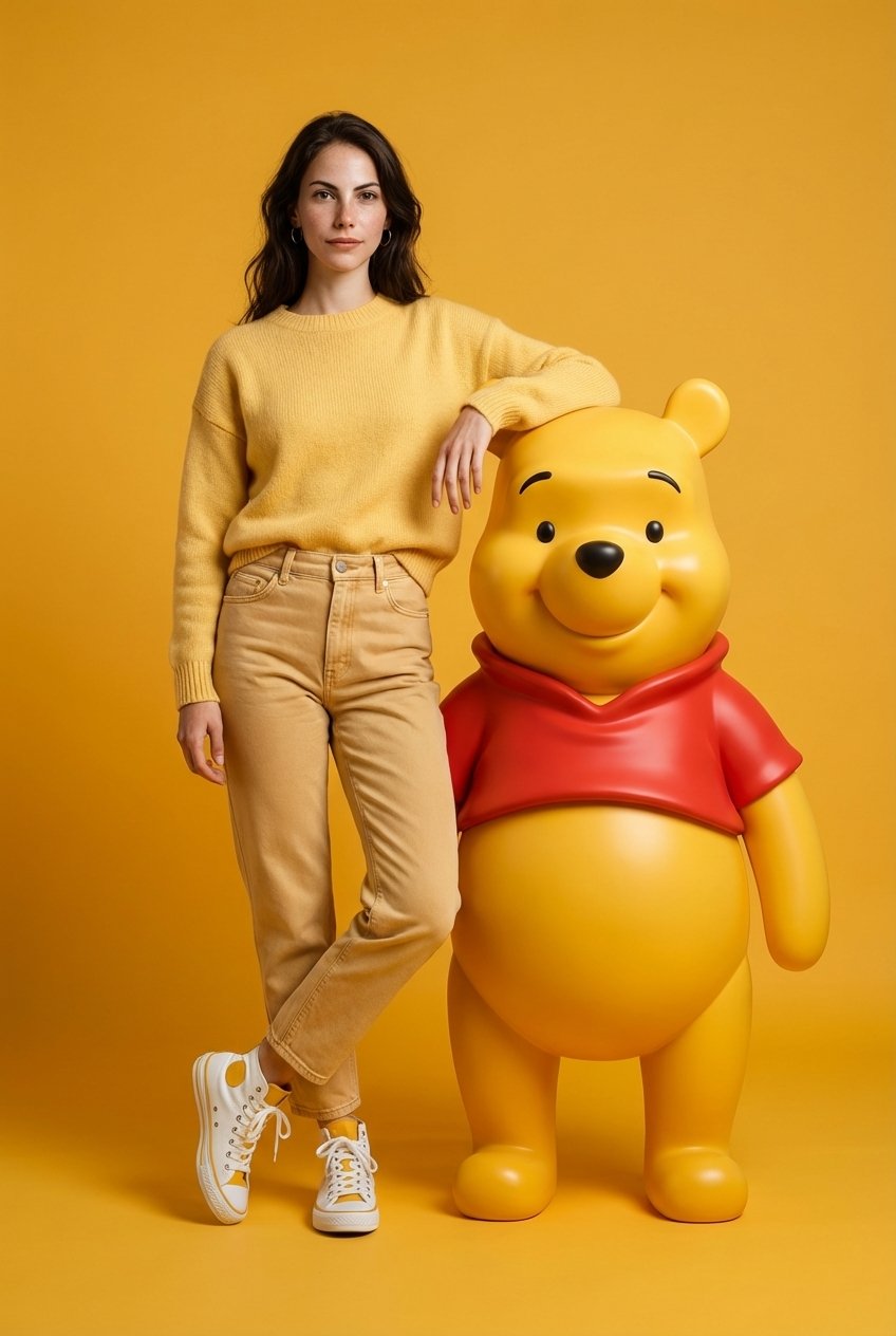 可爱造型🍯：Winnie-the-Pooh主题时尚摄影