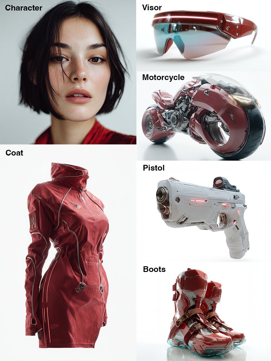 未来时尚女模系列