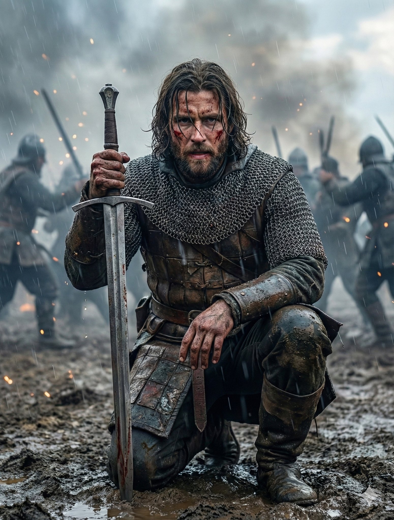 创建你的中世纪战争场景照片