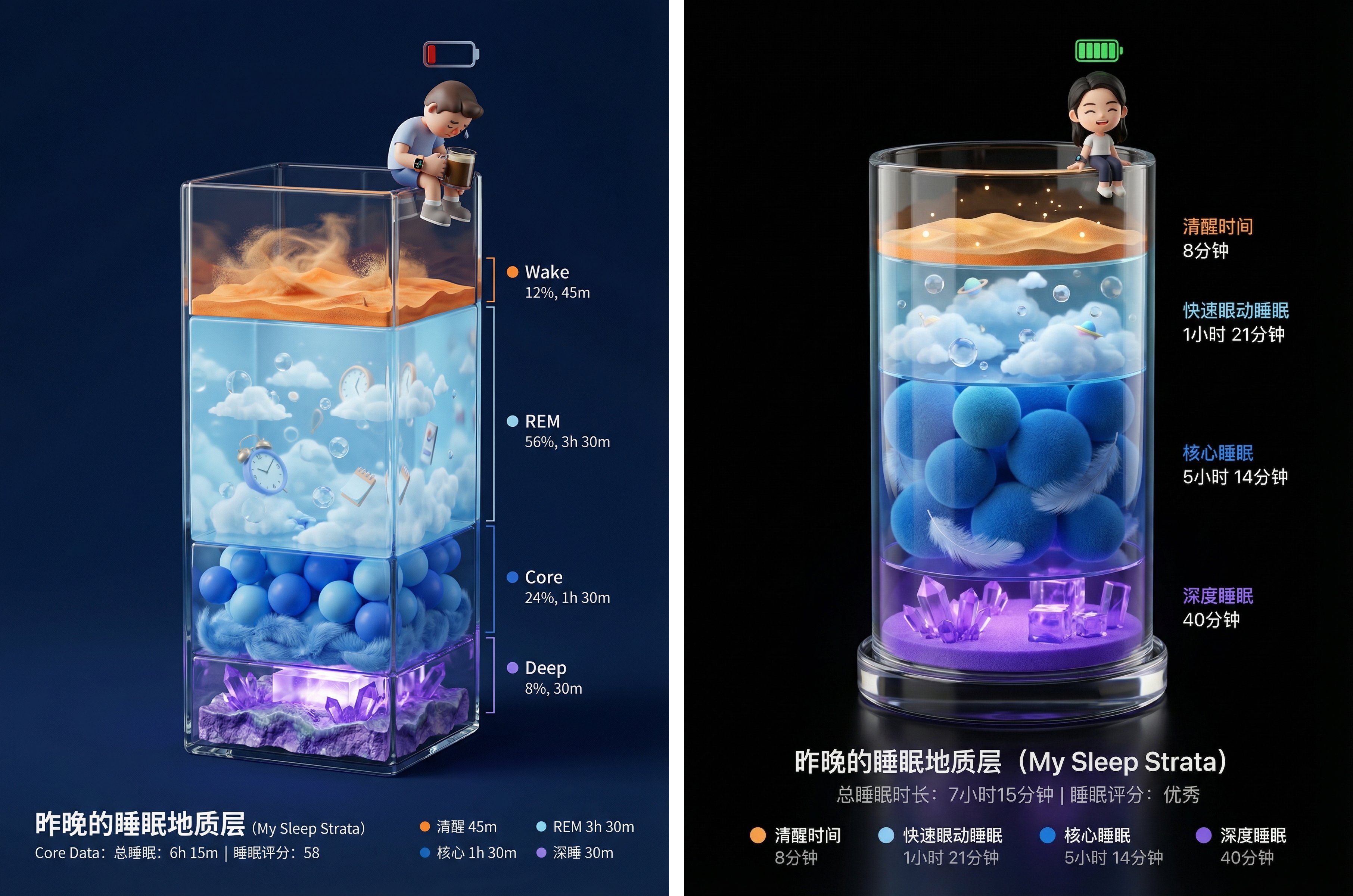 Nana Banana Pro 睡眠报告海报制作