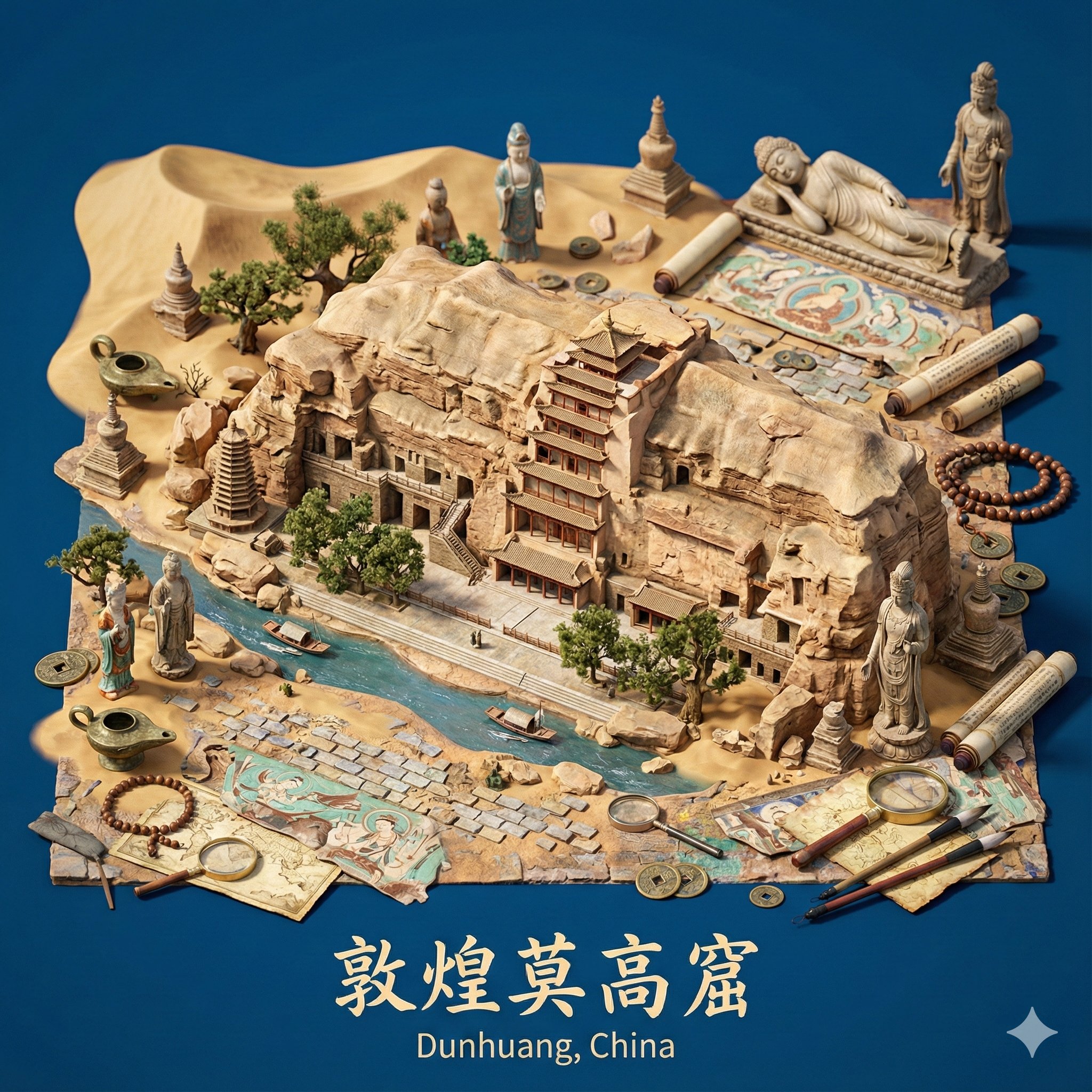 博物馆展示适配与微缩场景制作