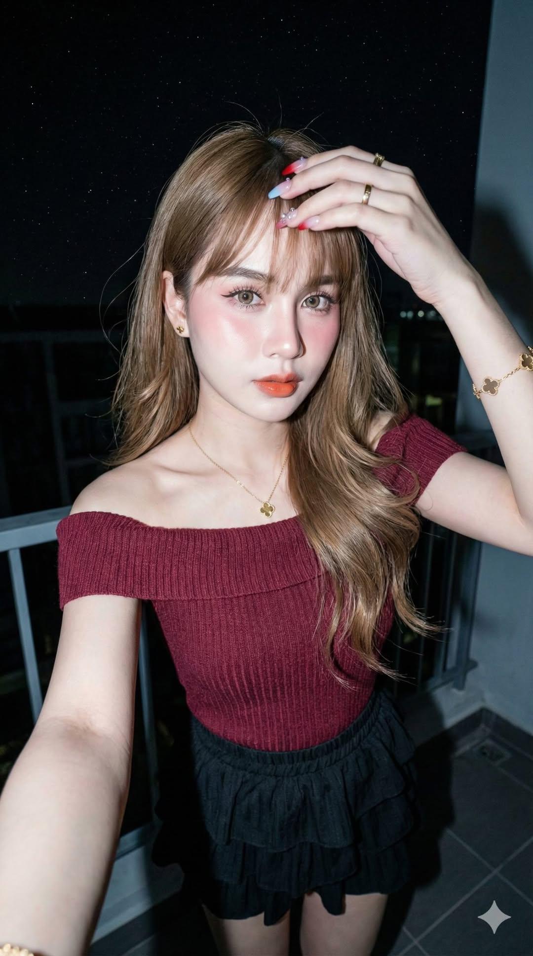 25岁甜美女性的真实肖像