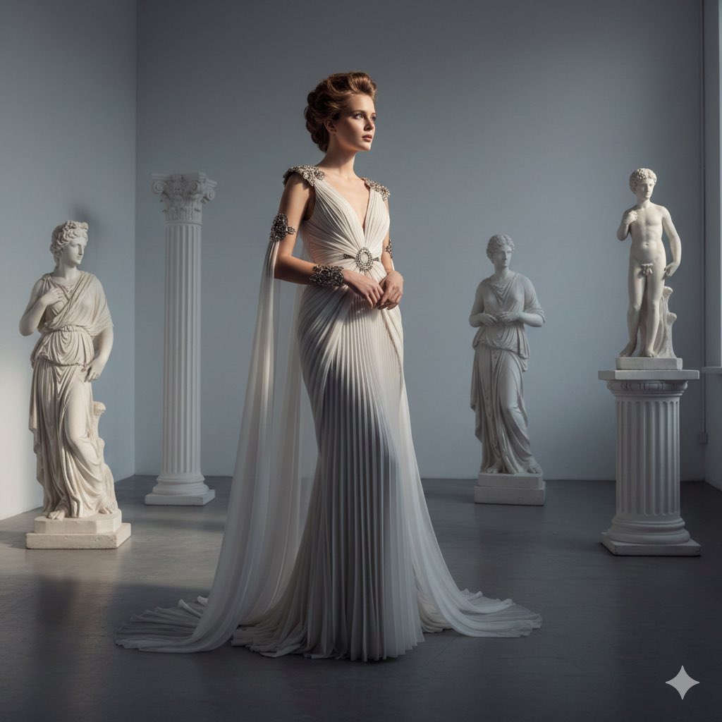 3.0纳米香蕉 - 新古典主义时装摄影