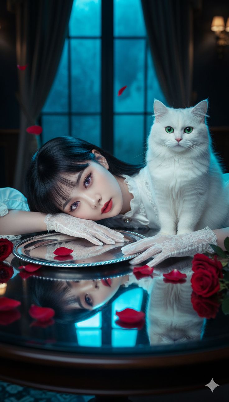 黑白光影下的静谧瞬间