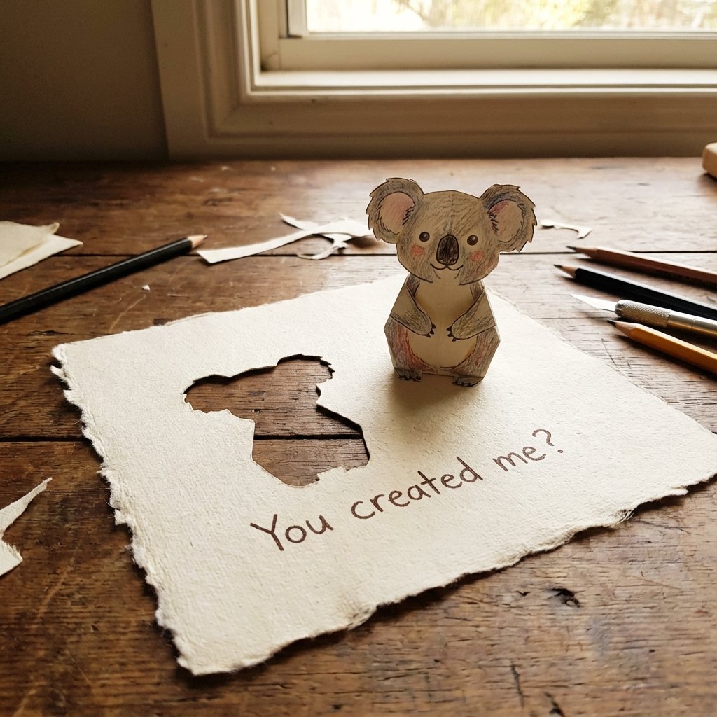 手工纸艺 - 纳米香蕉 Pro - 指令分享㊴