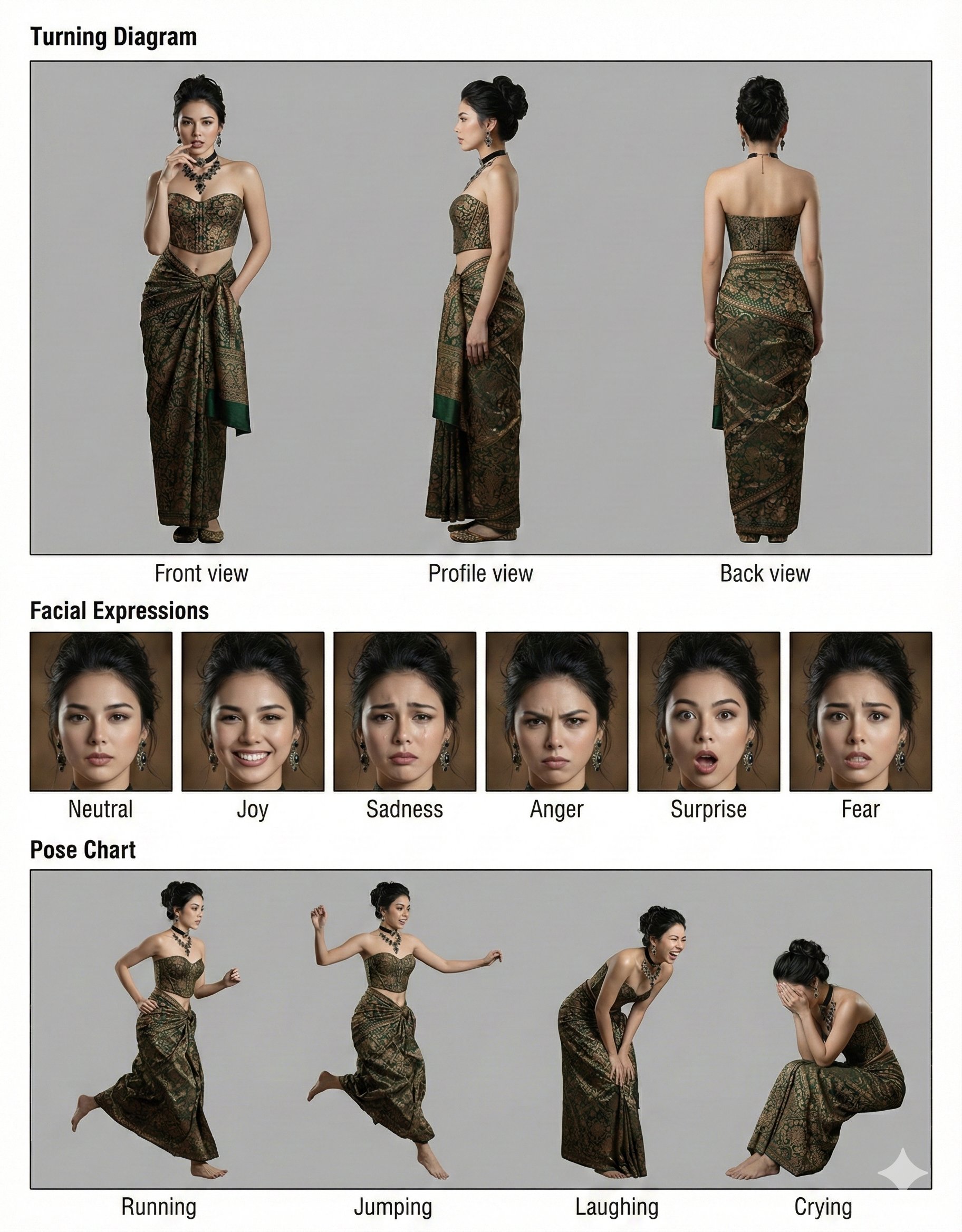 真人电影角色设计图