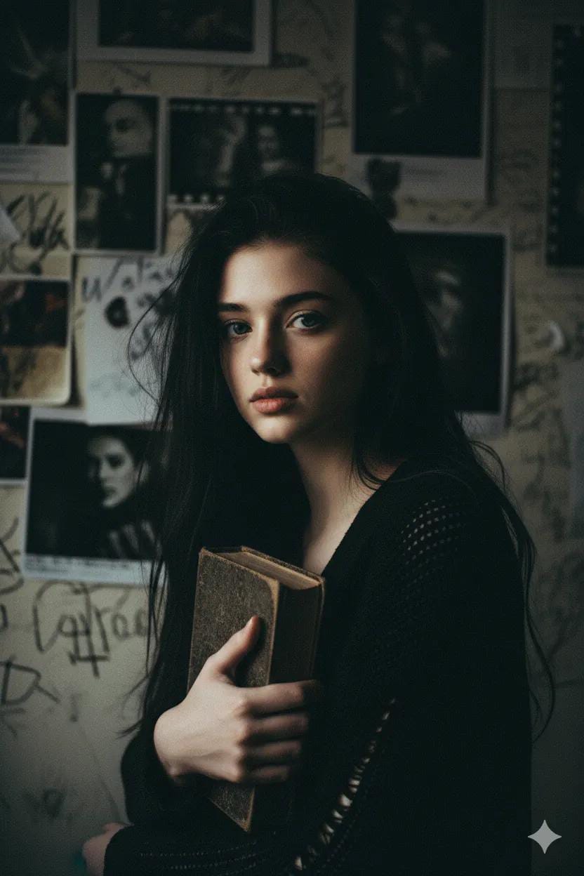 近暗光线下保留的面孔