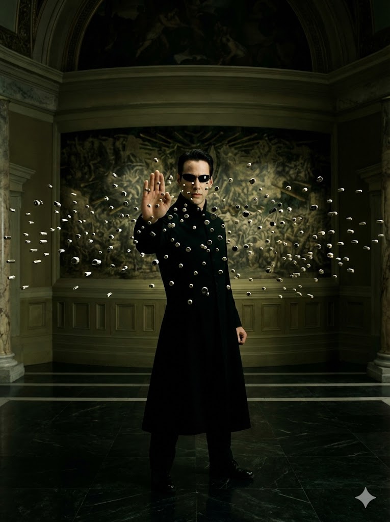 火海中的仙子：谷歌Gemini AI纳米香蕉3 Pro