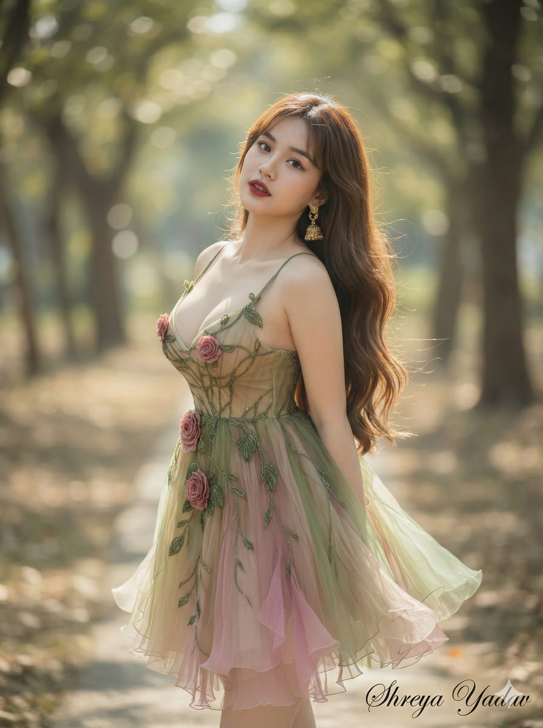 印度美女8K超写实肖像