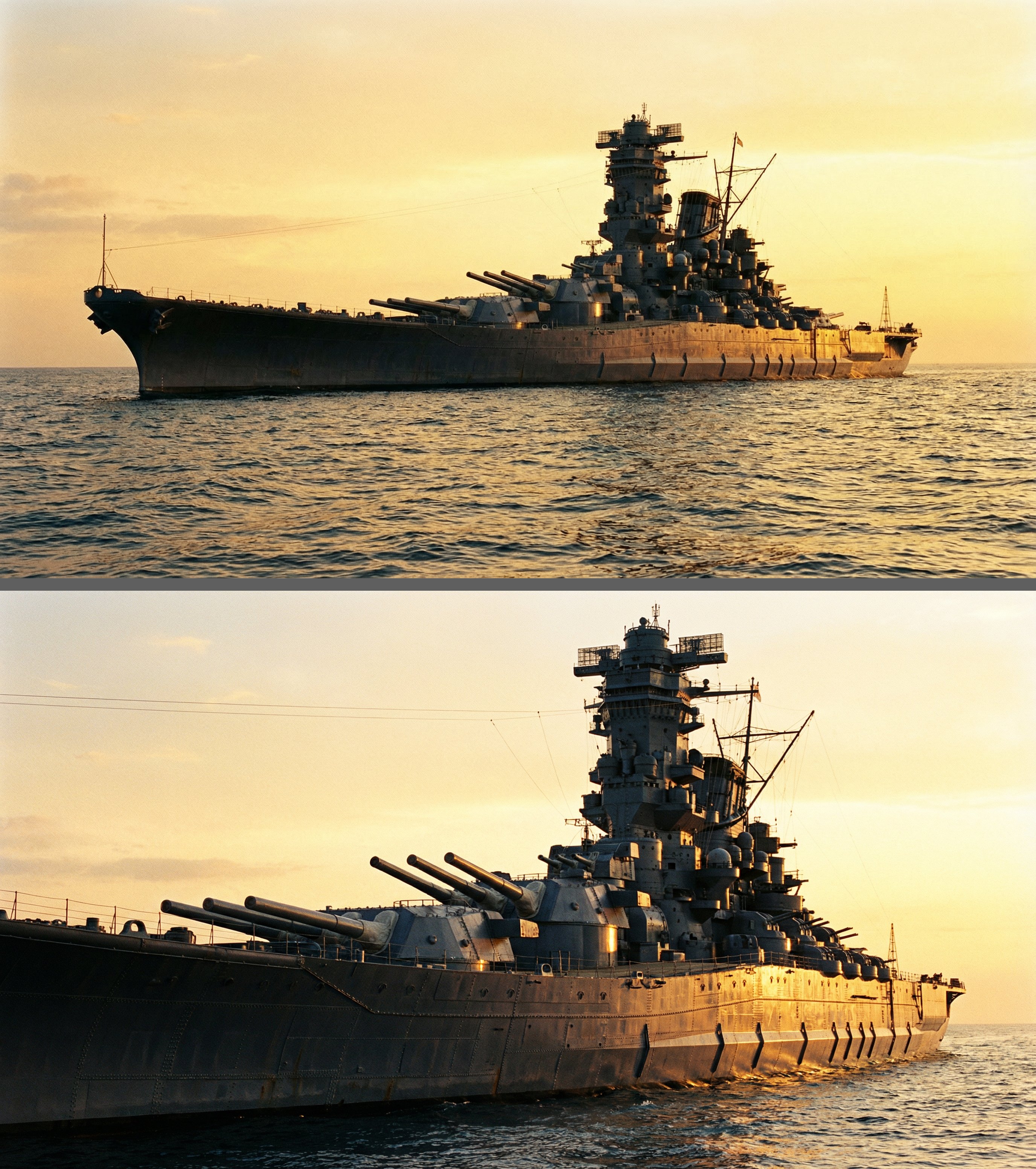 巨大戦艦大和：黎明時分的海洋航行