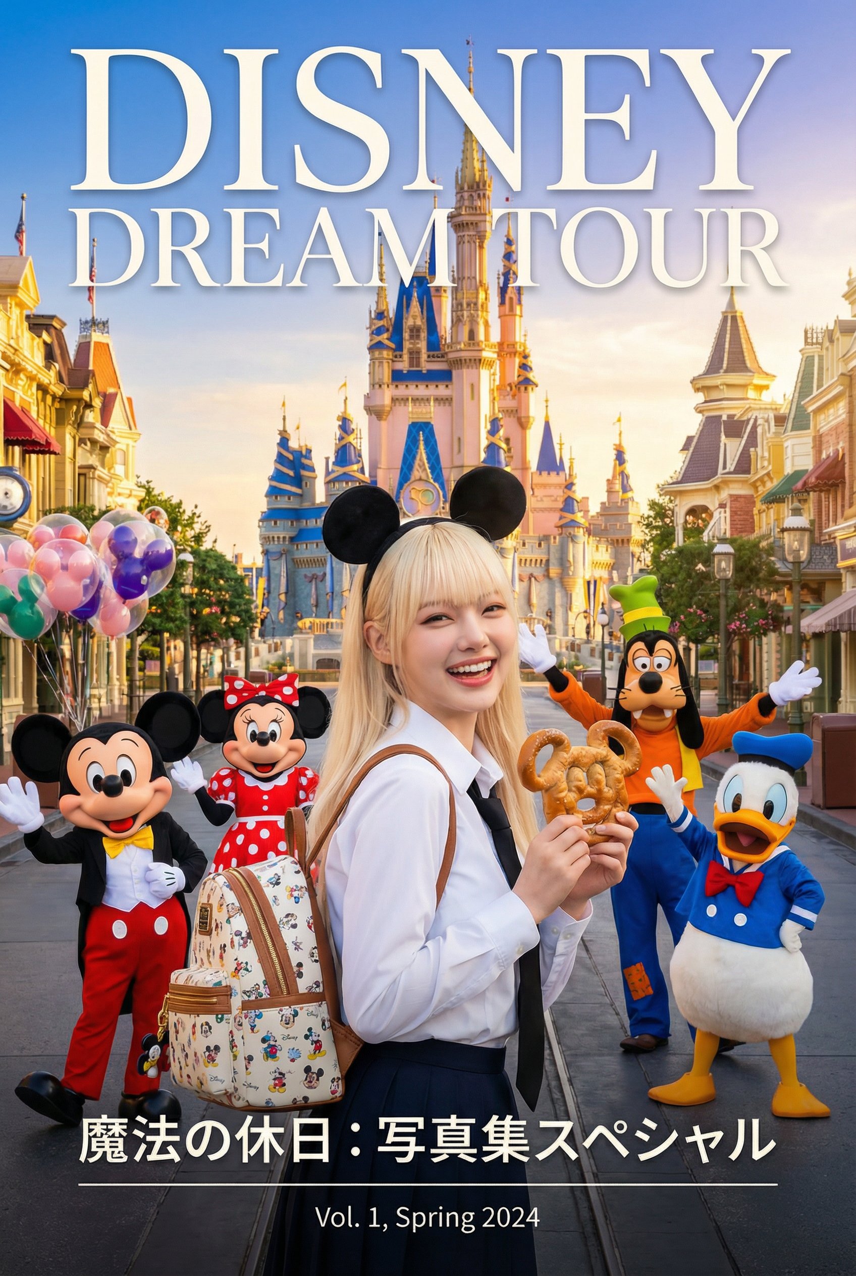 使用Nano Banana Pro制作緯度経度杂志风图像