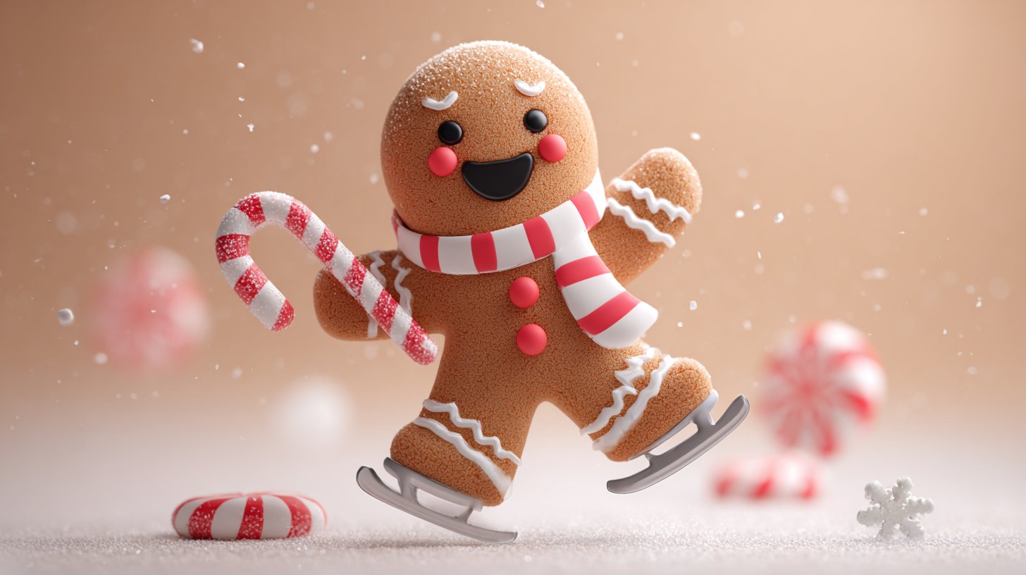 可爱的卡通3D角色