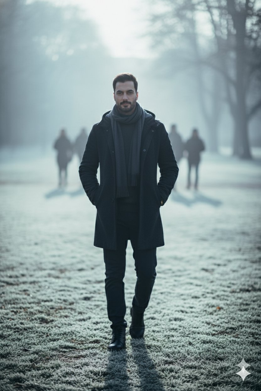 冬日公园漫步，Gemini Nano Banana初体验