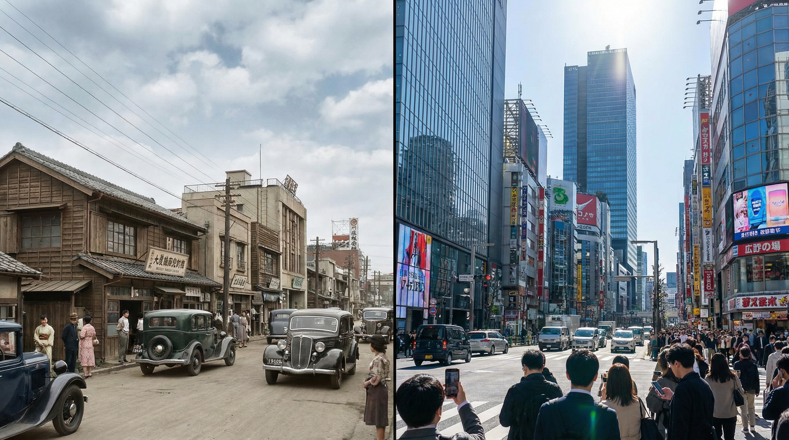 基于指定坐标，使用Nano Banana Pro生成不同年代同一地点的图像