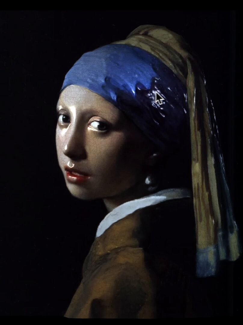 立体鉴赏名画的方法：深度与法线图生成