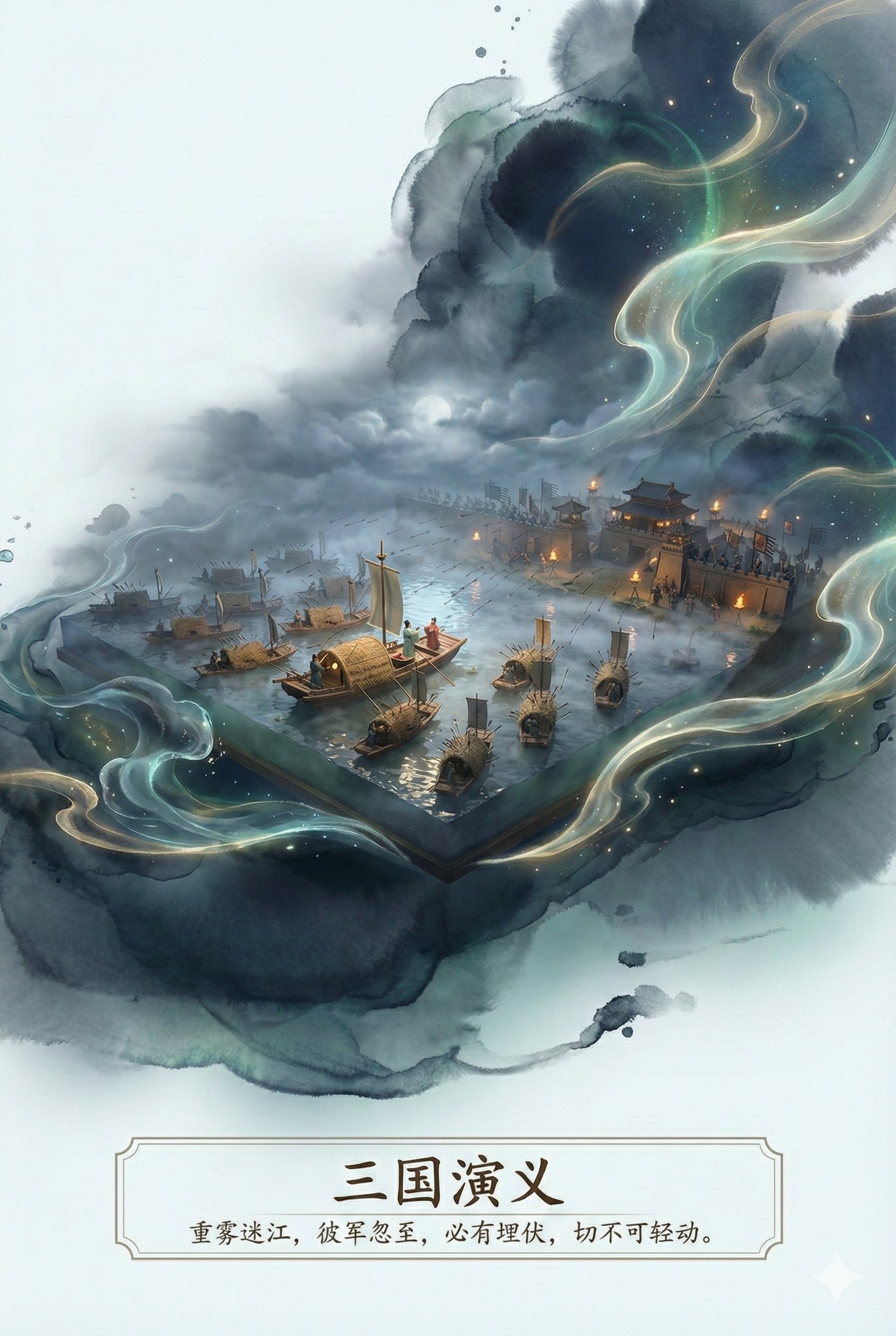 《三国演义》名场面3D海报设计