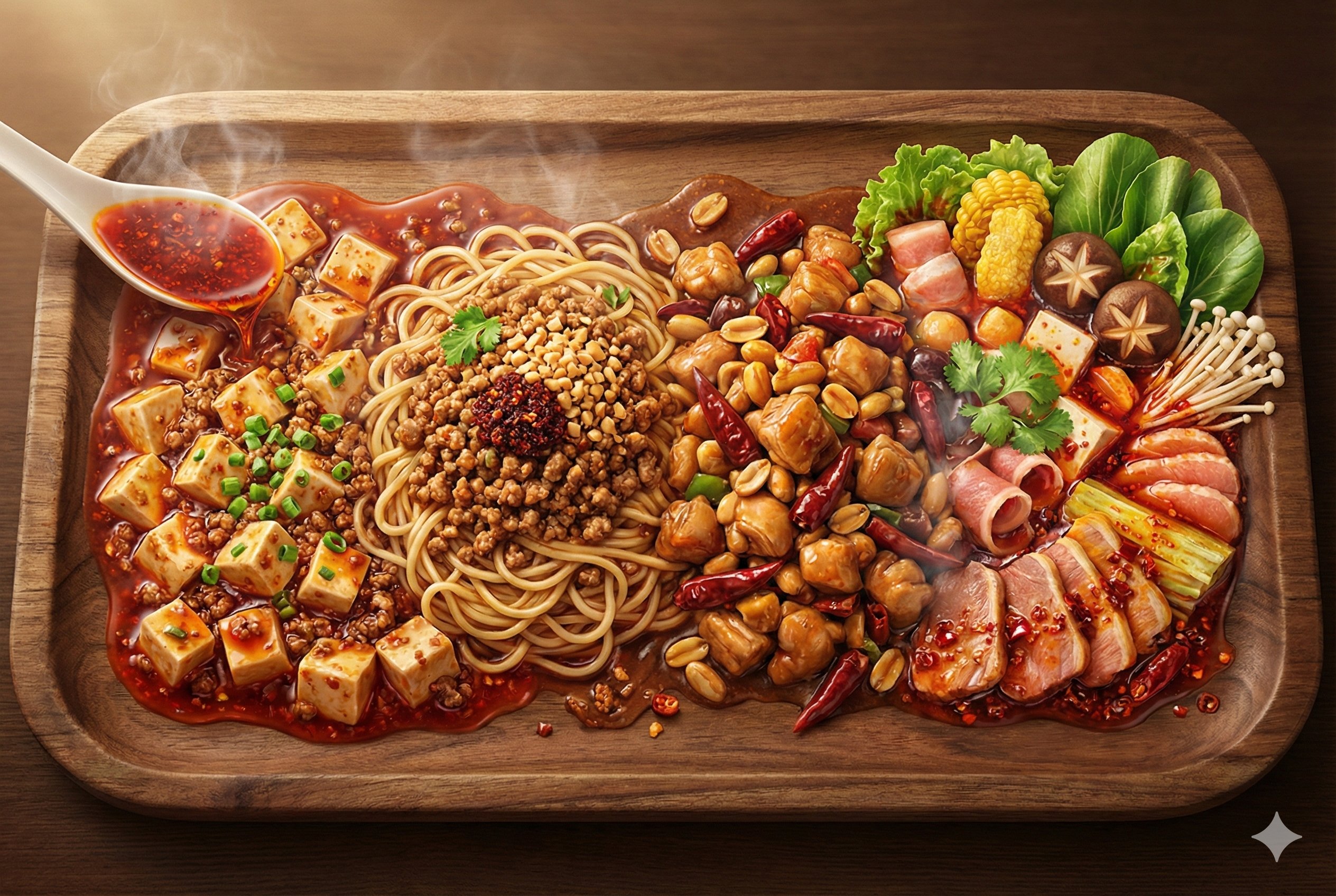 城市四大美食一键生成神器