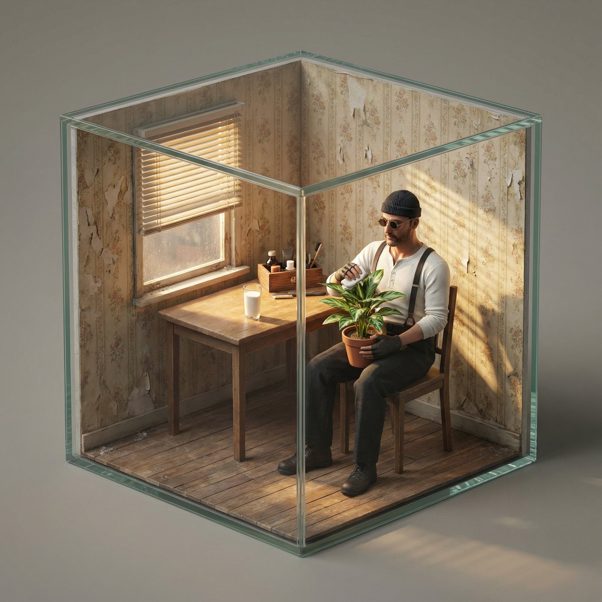 电影场景迷你等距立体模型制作指南