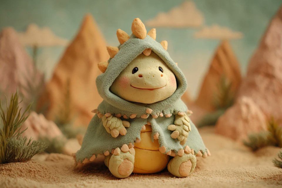 claymation 嬉戏婴儿