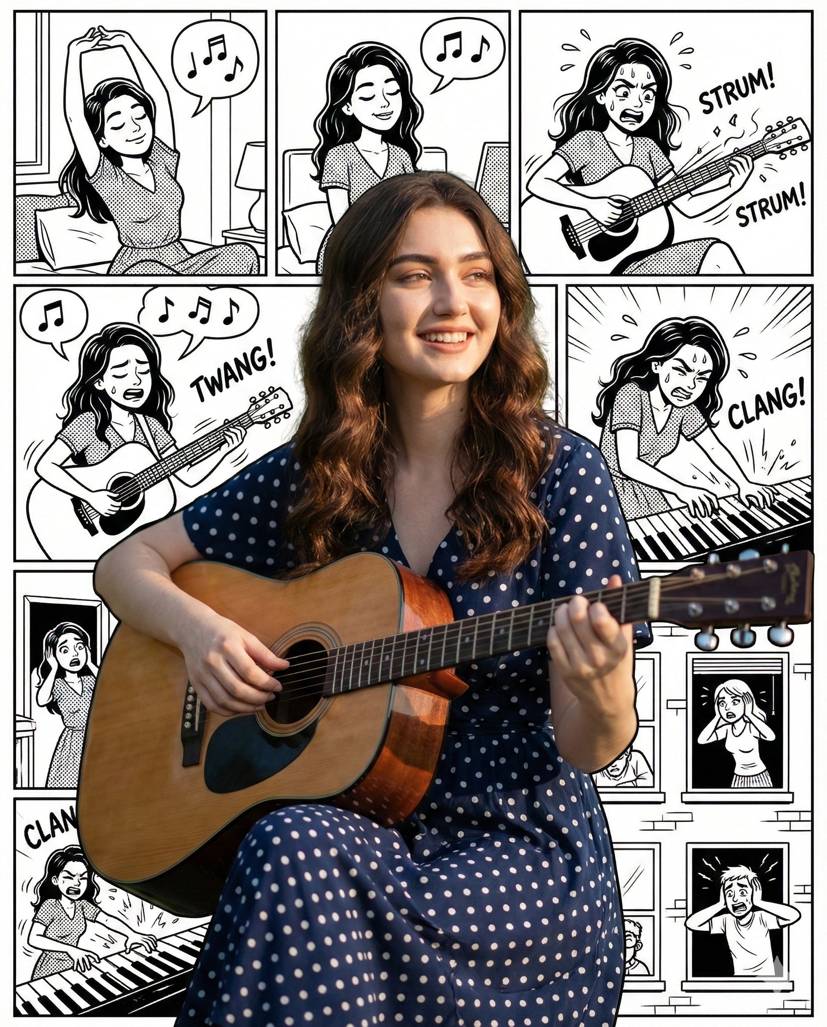 漫画中的音乐家