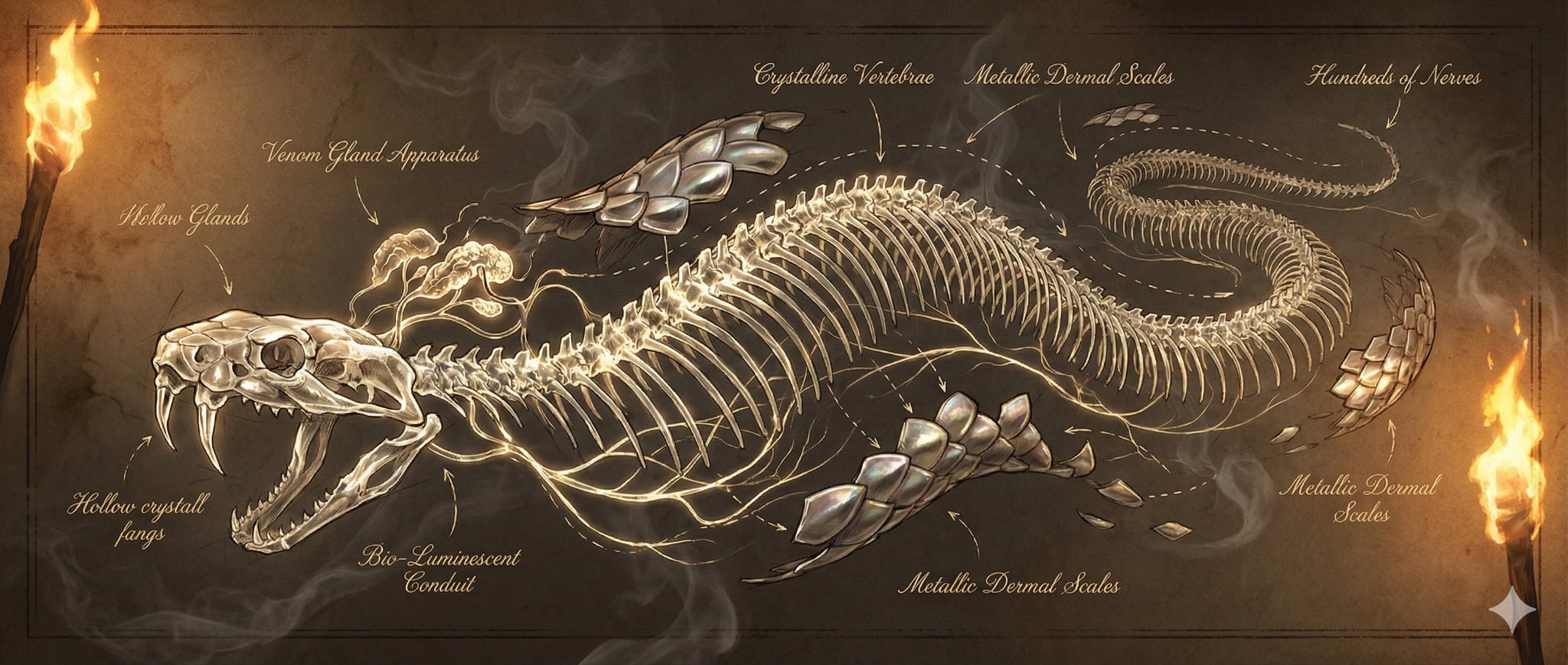 动物解剖结构爆炸图模板