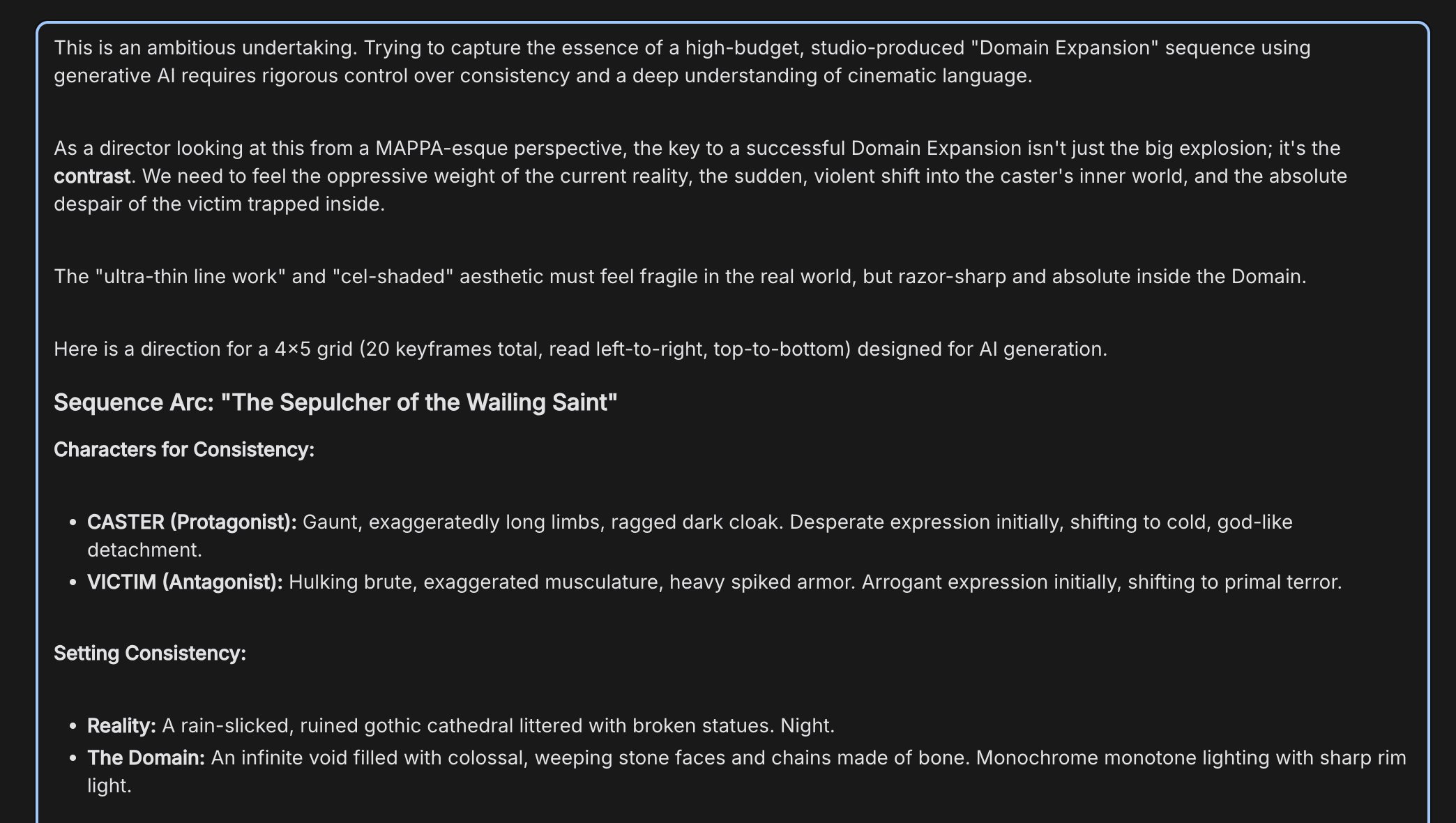 动漫风格关键帧序列分析