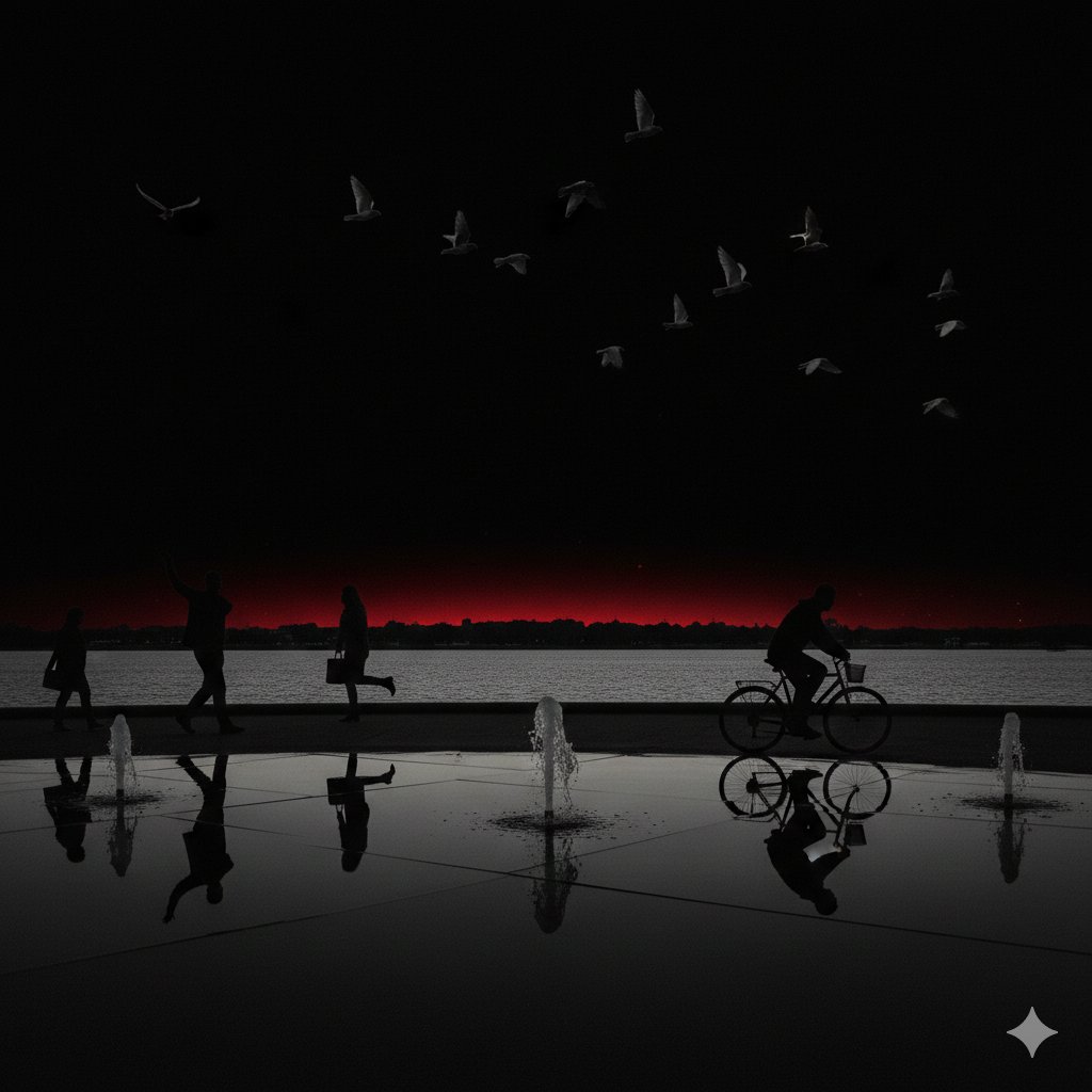 日光地球瞬间变暗