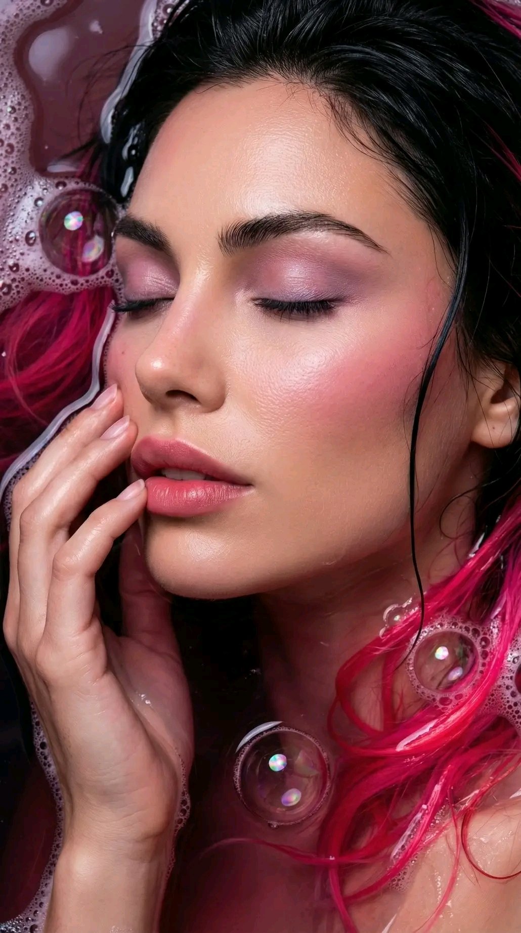 梦幻绽放沉浸式肖像