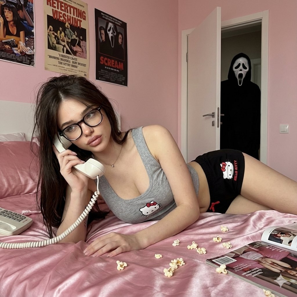 Gemini Nano Banana Pro - 年轻女性手机摄影