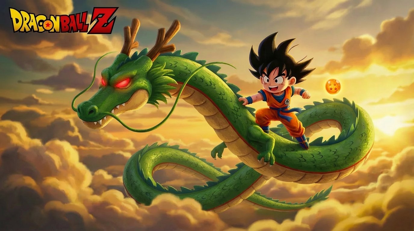 Nano Banana Pro - 龙珠Z风格Q版伪3D插画