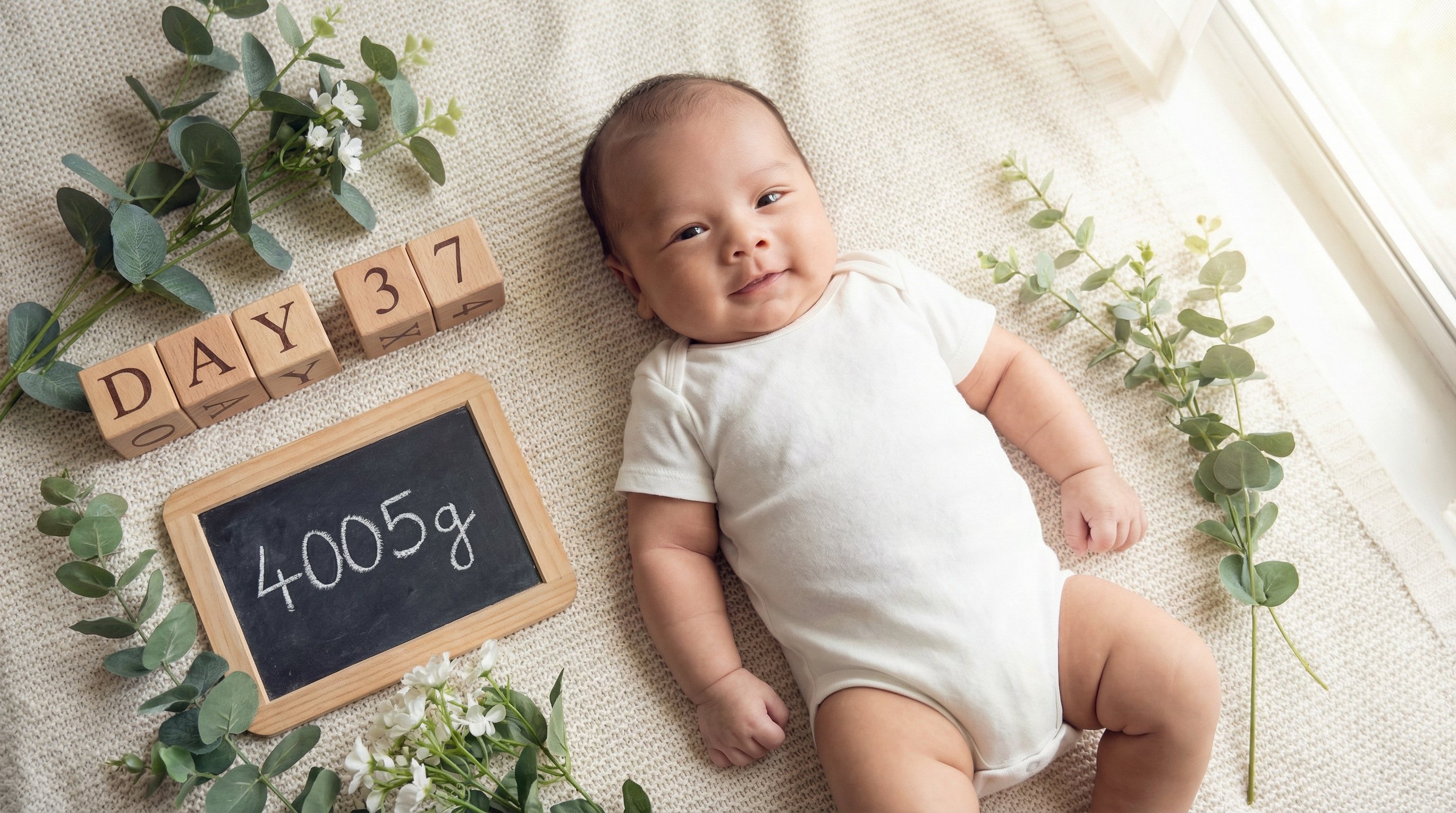 新生児の成長記録フォトグラファー