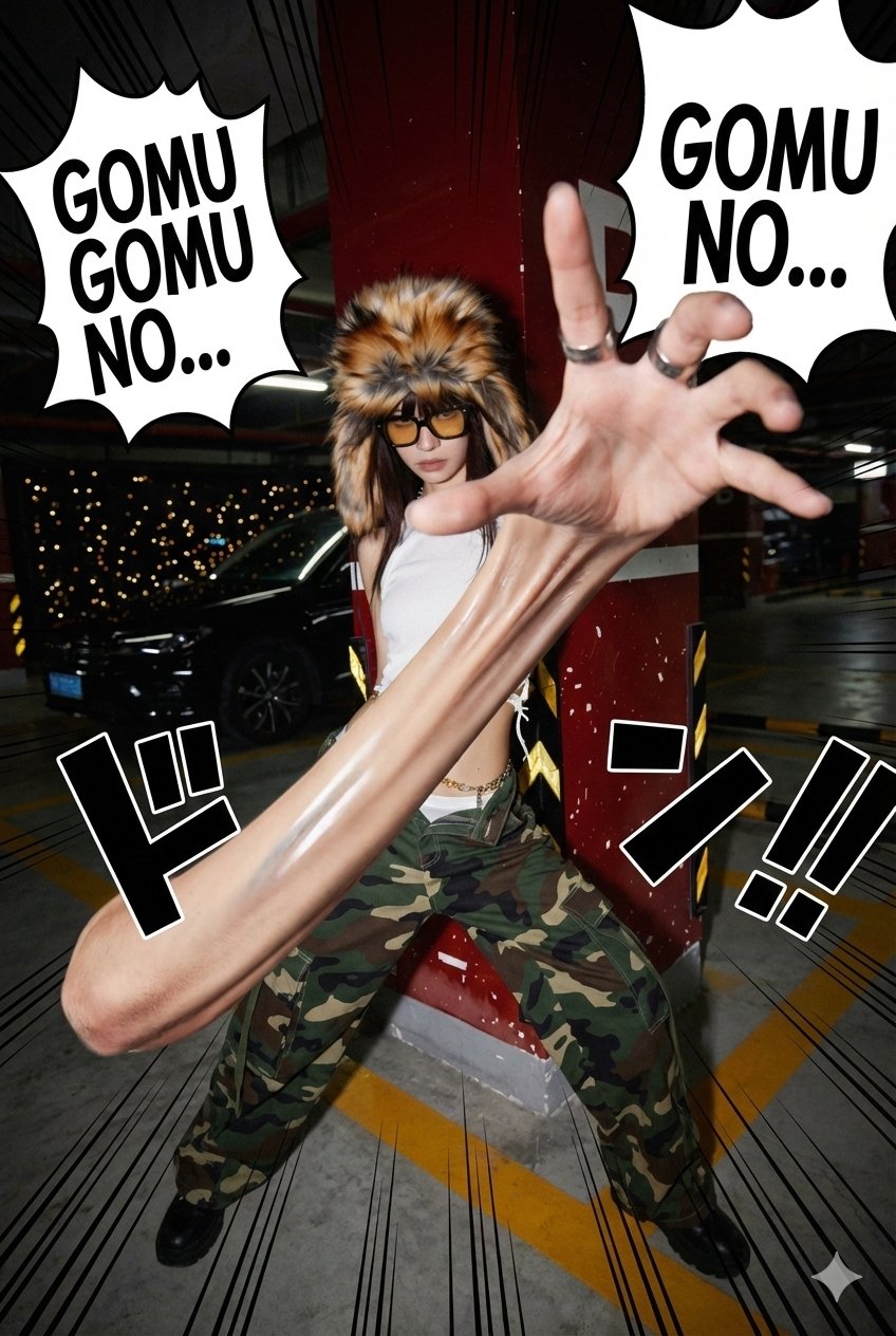 One Piece風デビルフード能力者変身