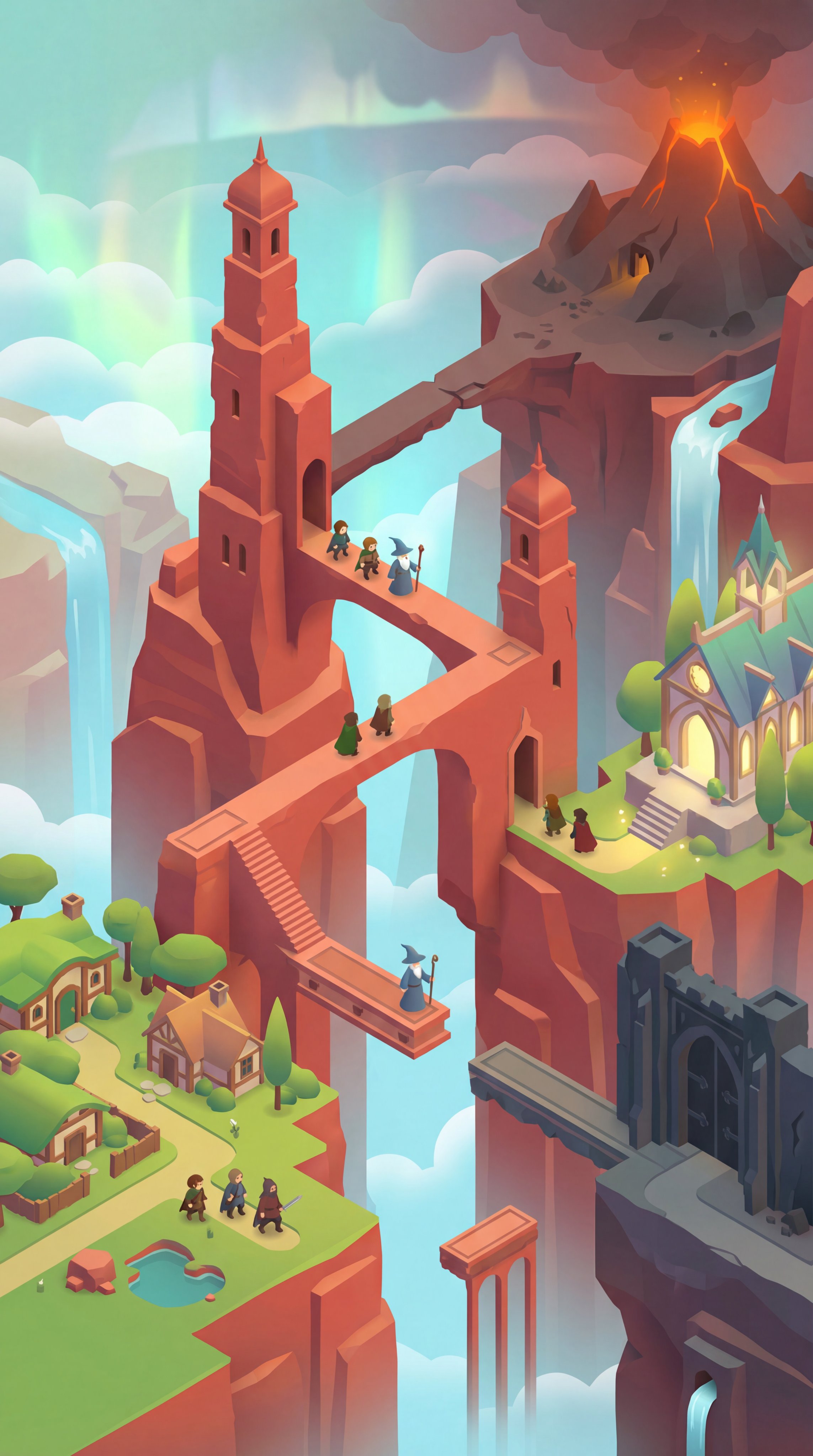 楼梯作为故事弧线