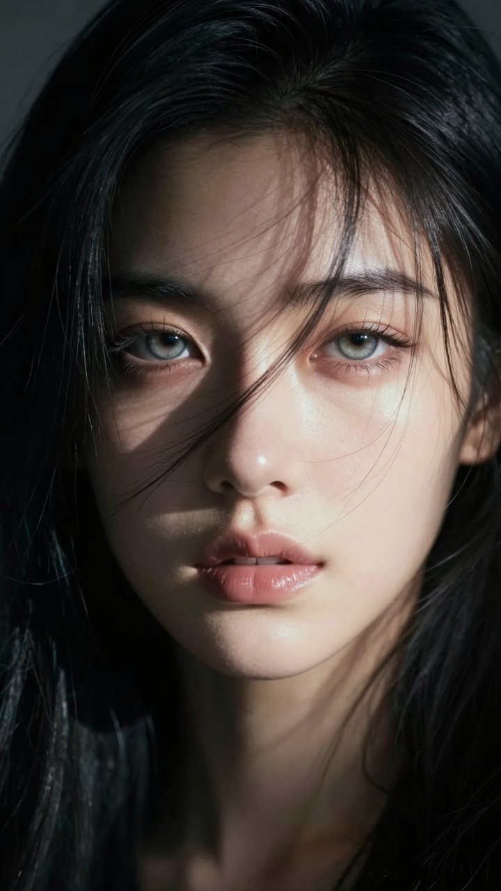 惊艳8K特写肖像