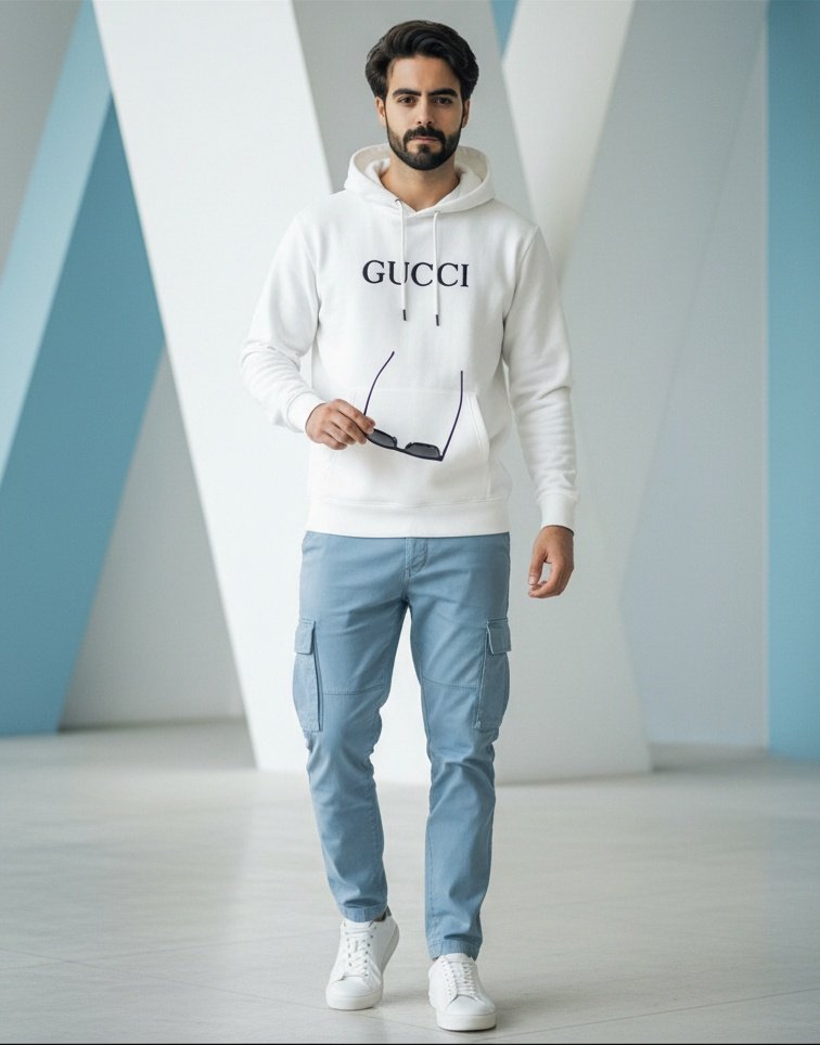 时尚男士街头照片