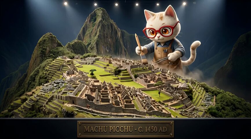 世界遺産巨大ジオラマ制作プロンプト