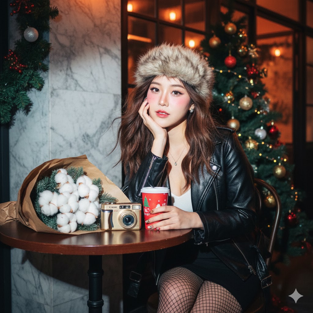 超写实亚洲女性肖像