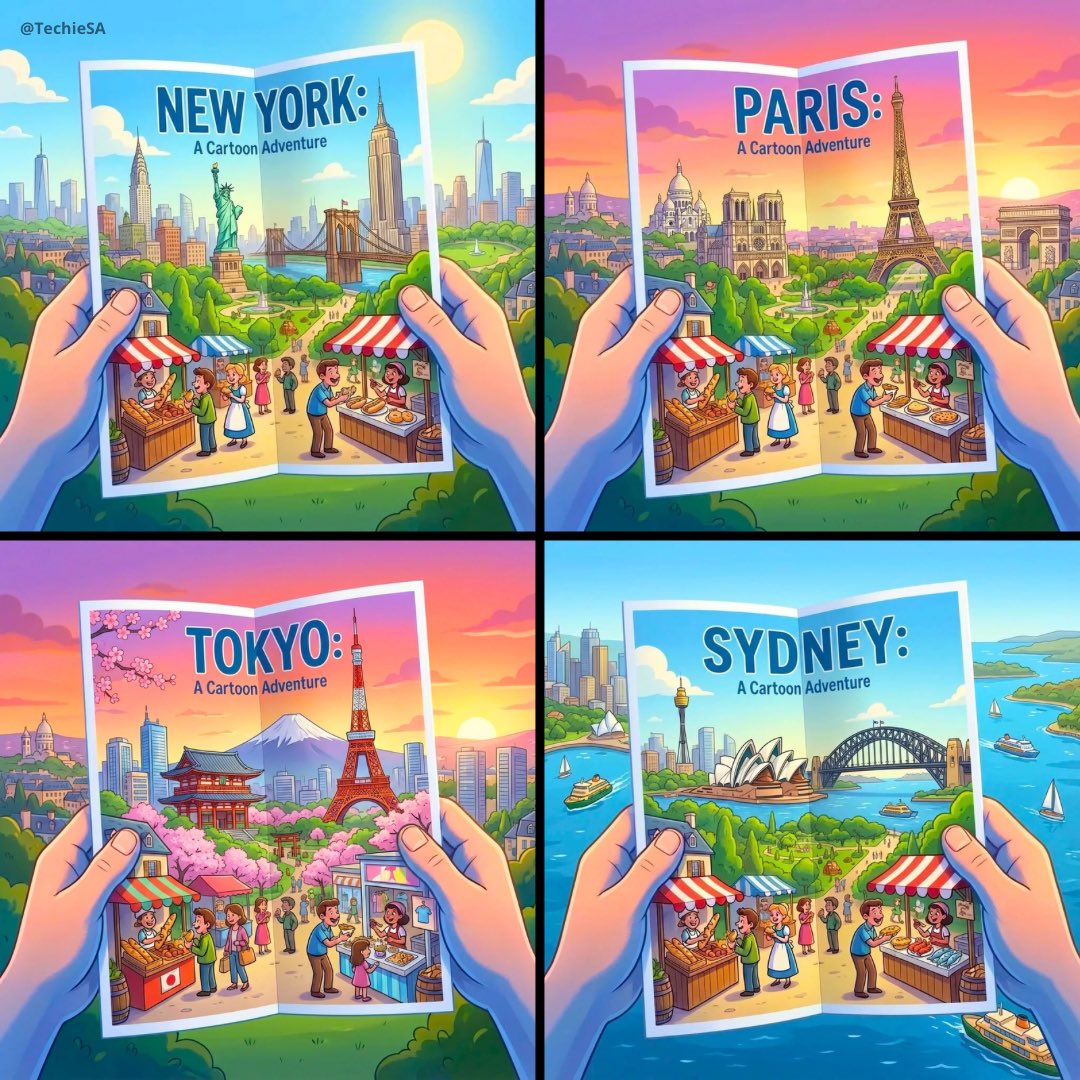 NANO BANANA PRO 城市海报