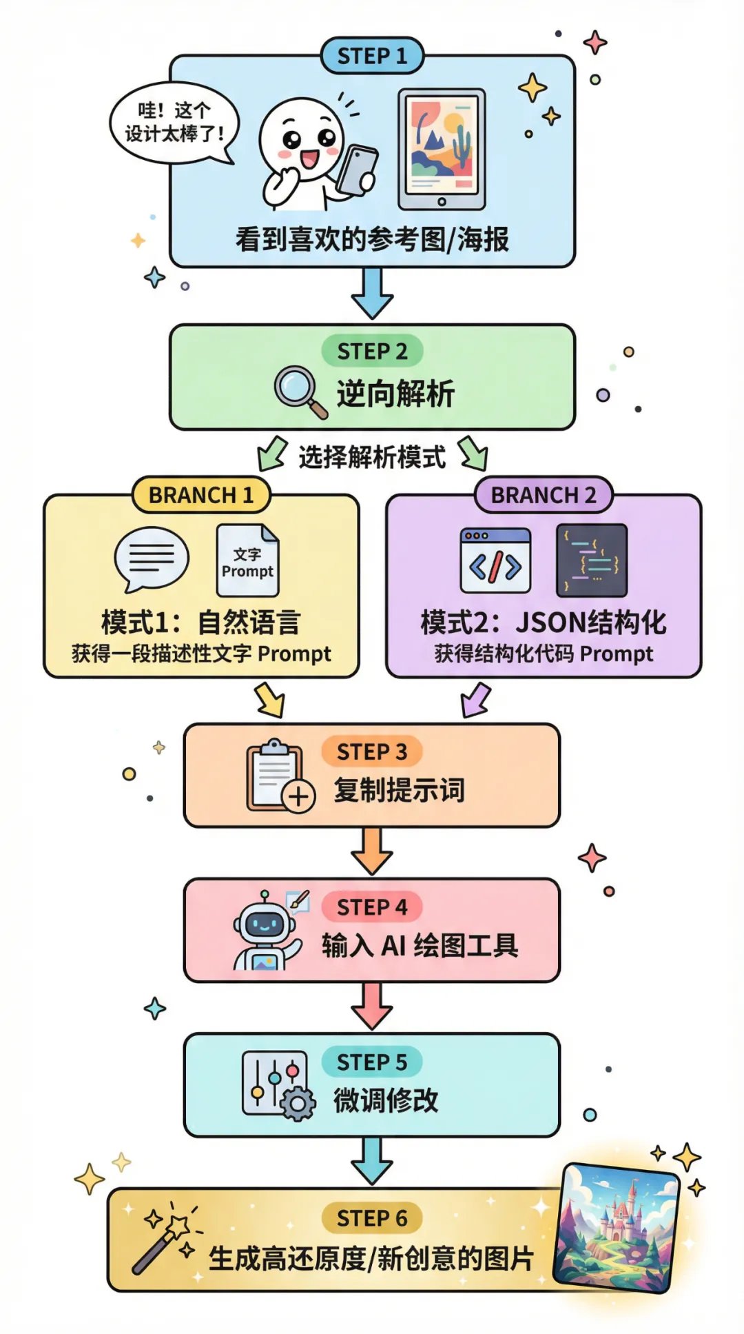 专业AI图像提示词工程师工作流程