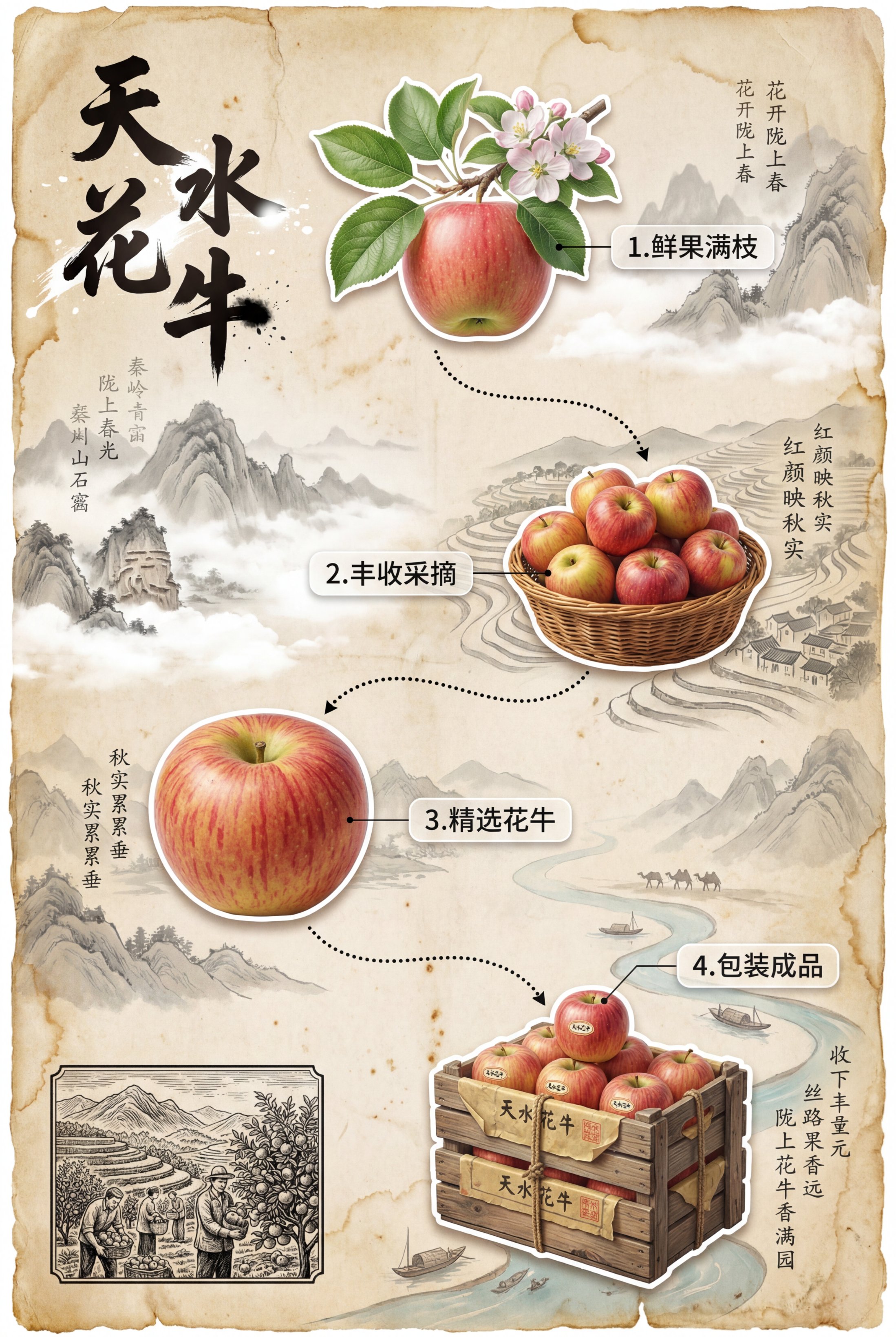 武夷山大红袍文化信息图