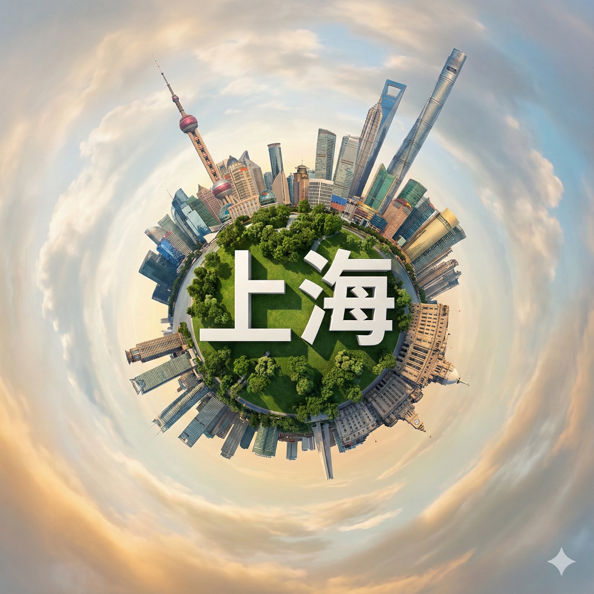 把你的城市变成逼真的微缩星球